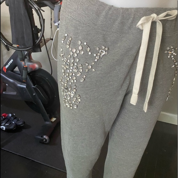 Express Rhinestone Embellished Sweat Pants - Picture 3 of 4